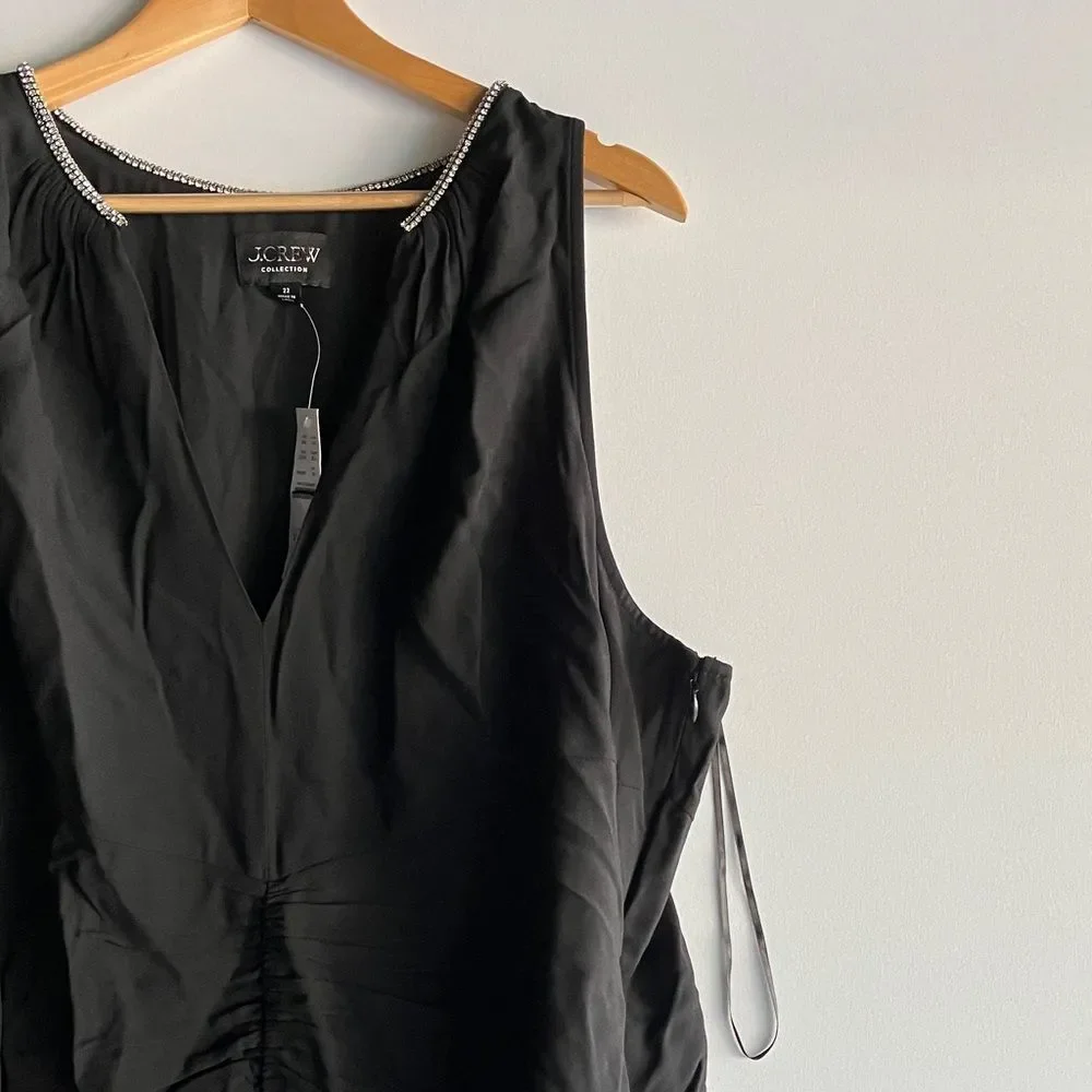 J. Crew Black Maxi Dress